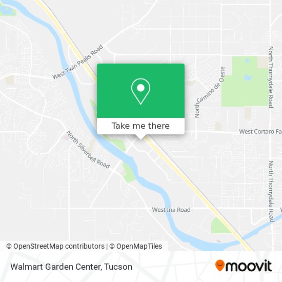 Walmart Garden Center map