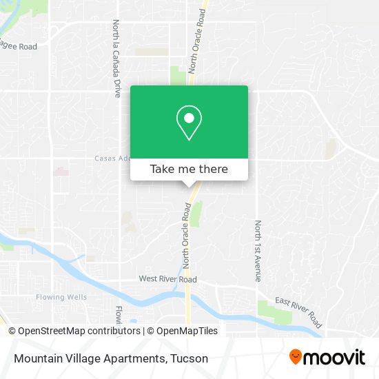 Mountain Village Apartments map
