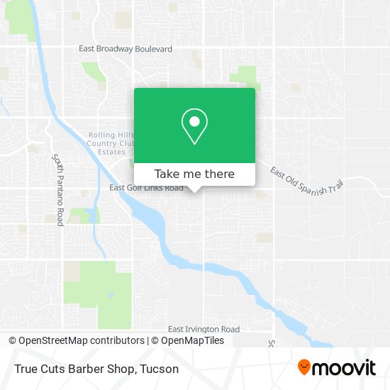 True Cuts Barber Shop map