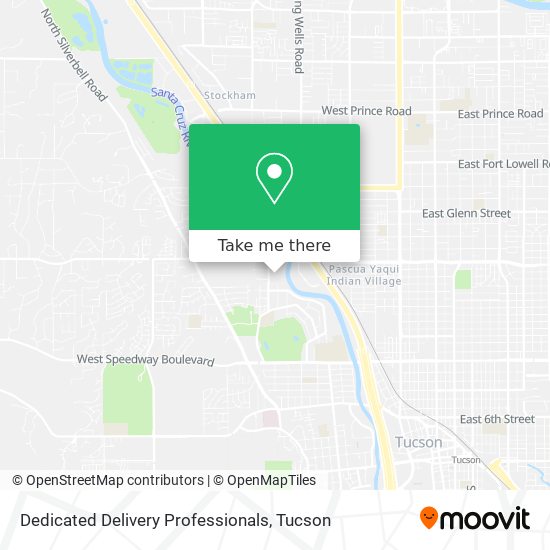 Mapa de Dedicated Delivery Professionals