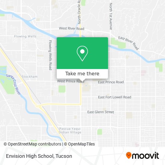 Mapa de Envision High School