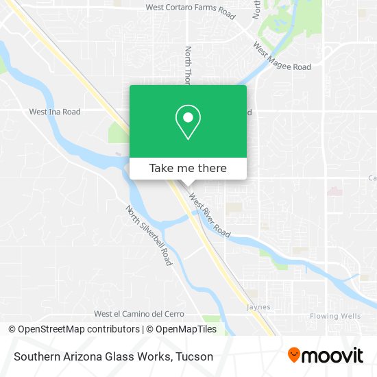 Mapa de Southern Arizona Glass Works