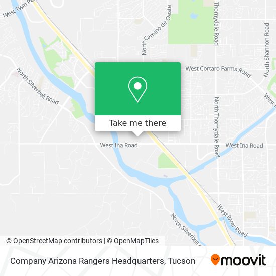Mapa de Company Arizona Rangers Headquarters