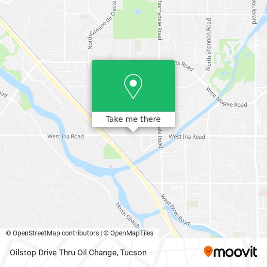 Mapa de Oilstop Drive Thru Oil Change