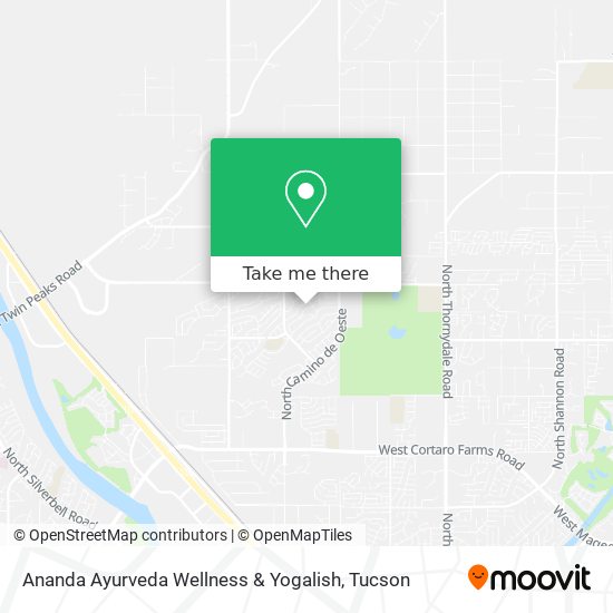 Mapa de Ananda Ayurveda Wellness & Yogalish