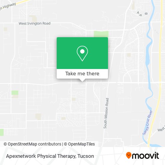 Mapa de Apexnetwork Physical Therapy