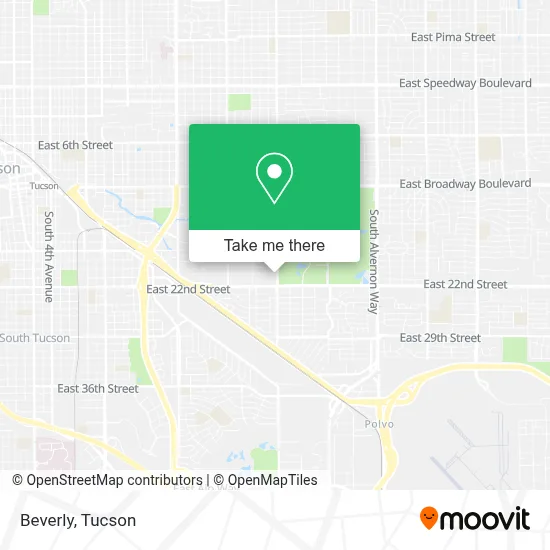 Beverly map