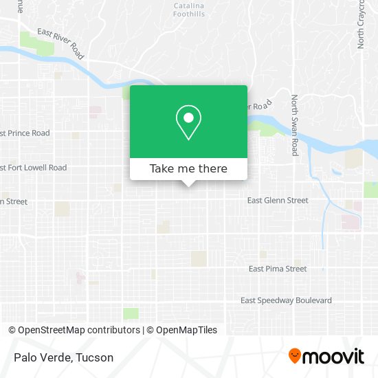 Mapa de Palo Verde