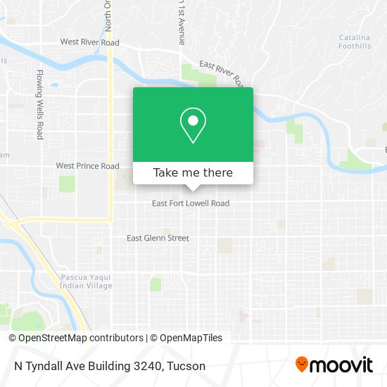 N Tyndall Ave Building 3240 map