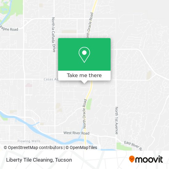 Liberty Tile Cleaning map