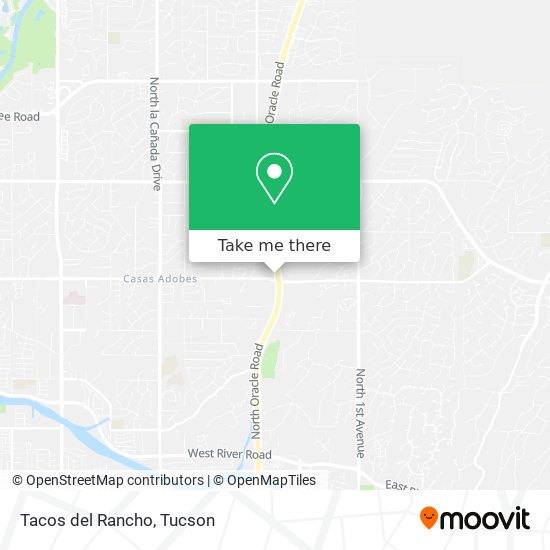 Tacos del Rancho map