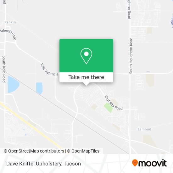 Dave Knittel Upholstery map