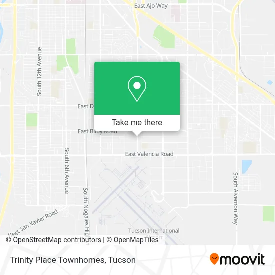 Trinity Place Townhomes map