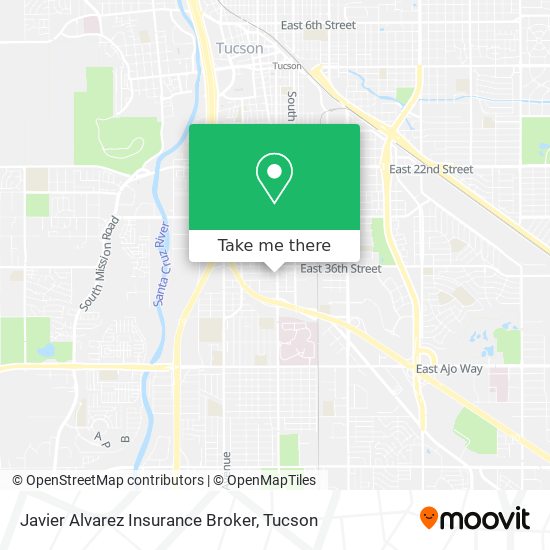 Mapa de Javier Alvarez Insurance Broker