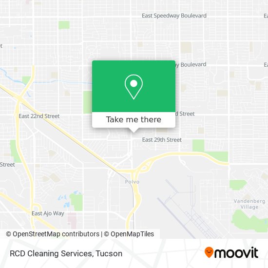 Mapa de RCD Cleaning Services