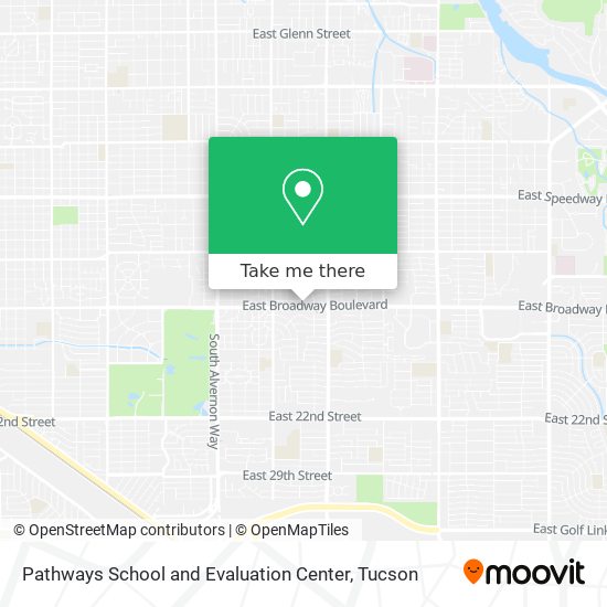 Pathways School and Evaluation Center map