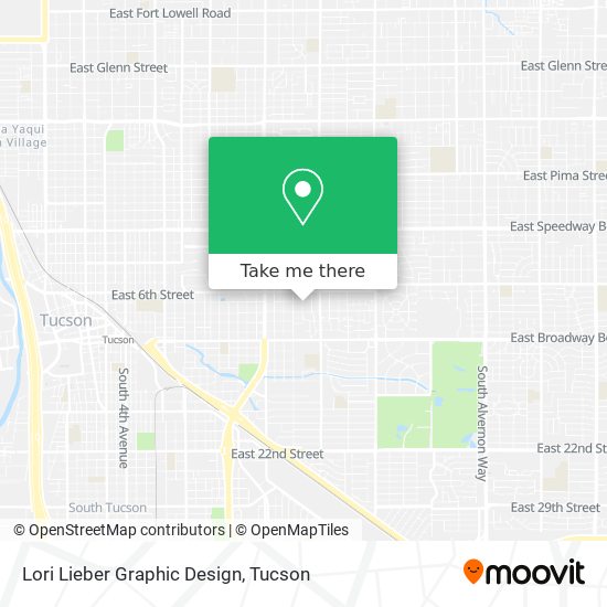 Lori Lieber Graphic Design map