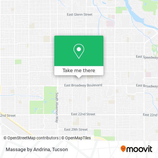 Mapa de Massage by Andrina