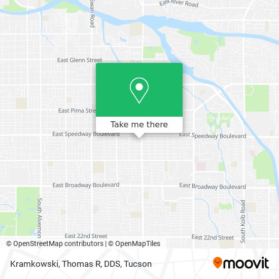 Mapa de Kramkowski, Thomas R, DDS