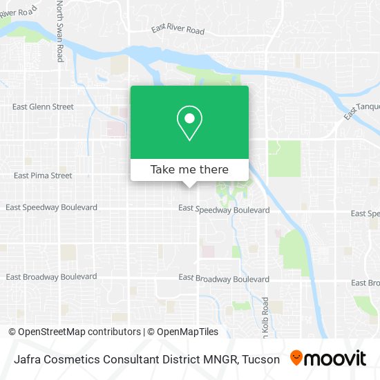 Jafra Cosmetics Consultant District MNGR map