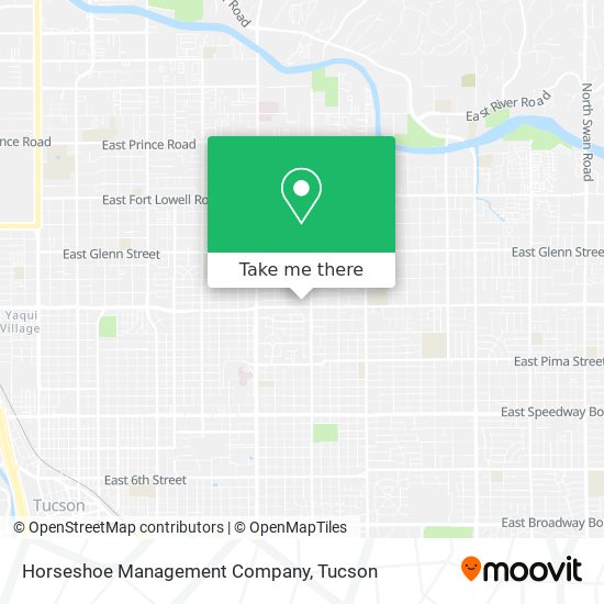 Horseshoe Management Company map