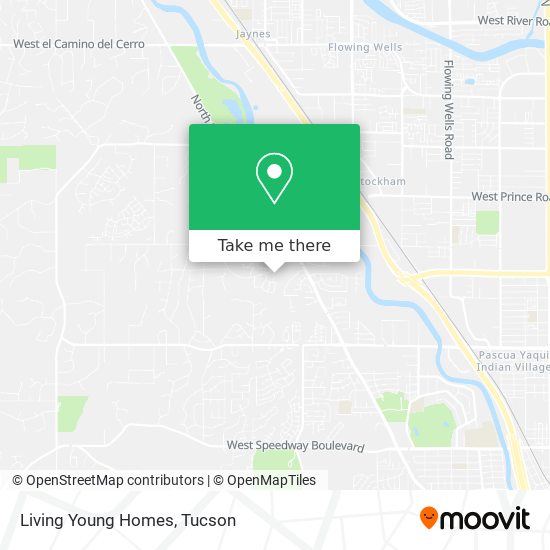 Mapa de Living Young Homes
