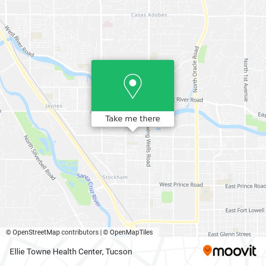 Ellie Towne Health Center map