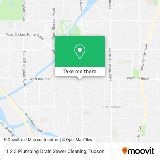 Mapa de 1 2 3 Plumbing Drain Sewer Cleaning