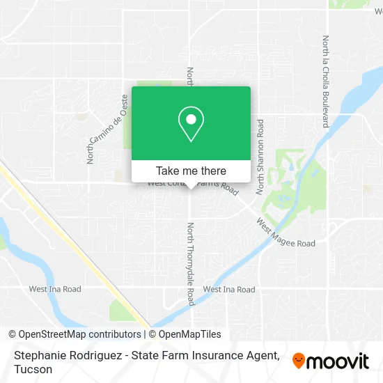 Stephanie Rodriguez - State Farm Insurance Agent map