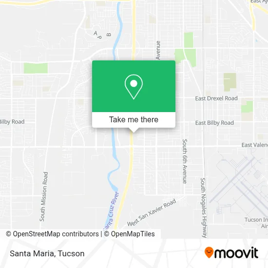 Santa Maria map