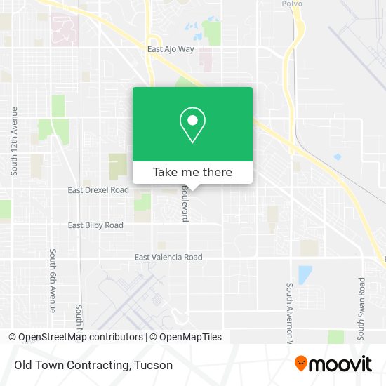 Old Town Contracting map