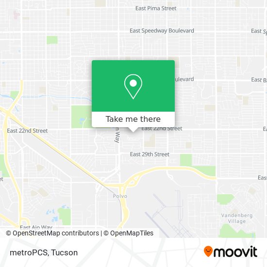 metroPCS map