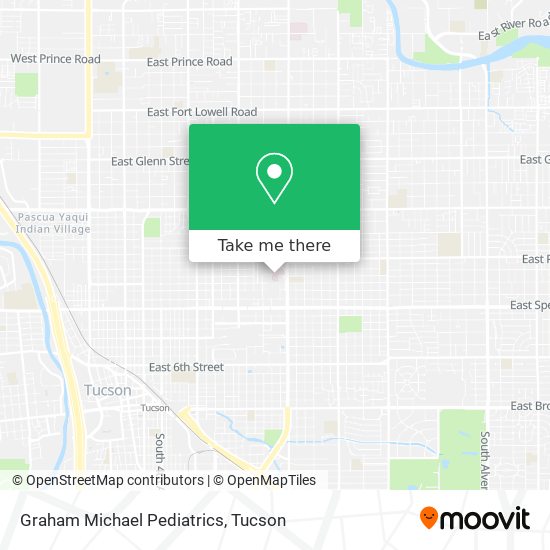 Graham Michael Pediatrics map