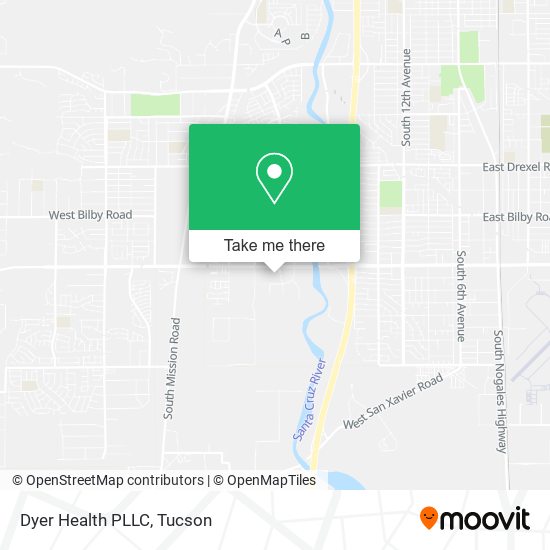 Dyer Health PLLC map