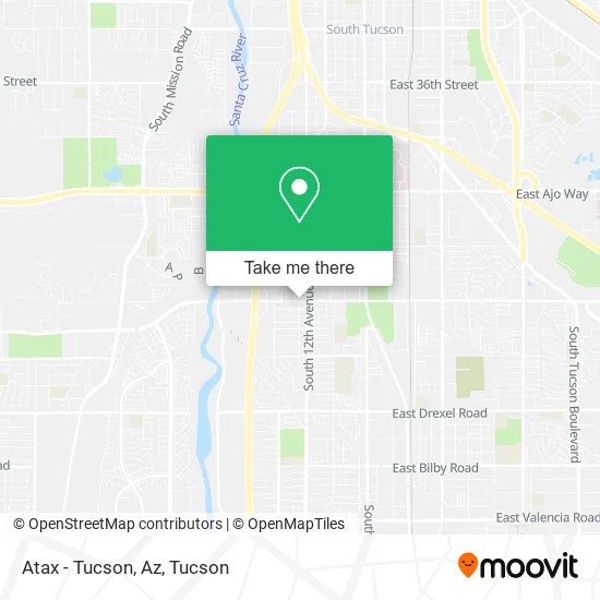 Mapa de Atax - Tucson, Az