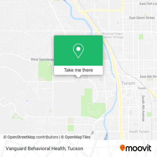 Vanguard Behavioral Health map