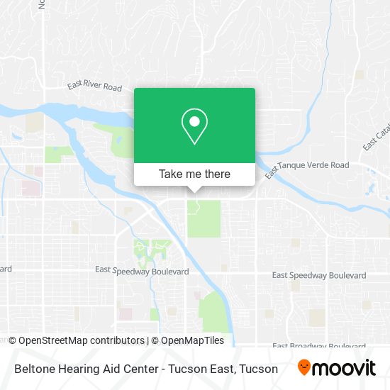 Beltone Hearing Aid Center - Tucson East map