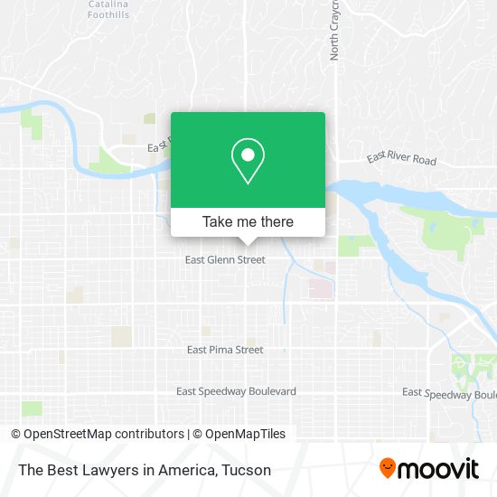 The Best Lawyers in America map
