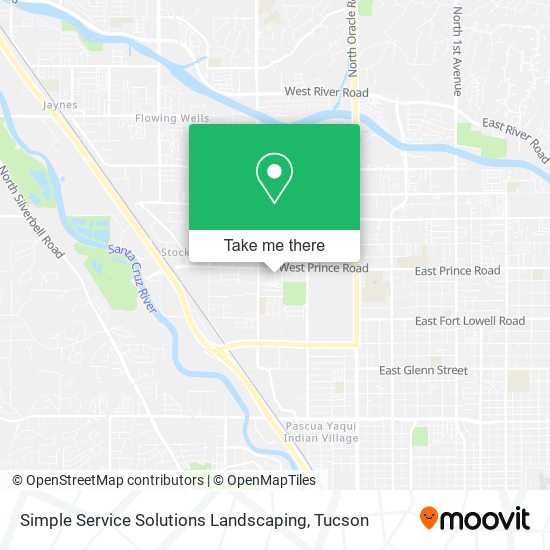Simple Service Solutions Landscaping map