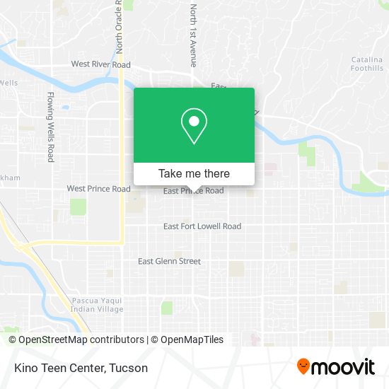 Mapa de Kino Teen Center