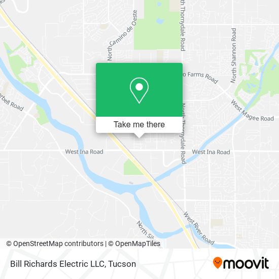 Mapa de Bill Richards Electric LLC