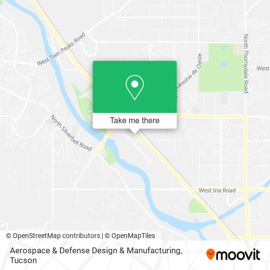 Aerospace & Defense Design & Manufacturing map