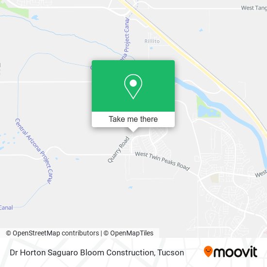 Dr Horton Saguaro Bloom Construction map