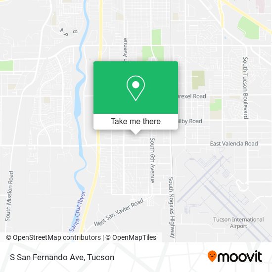 Mapa de S San Fernando Ave