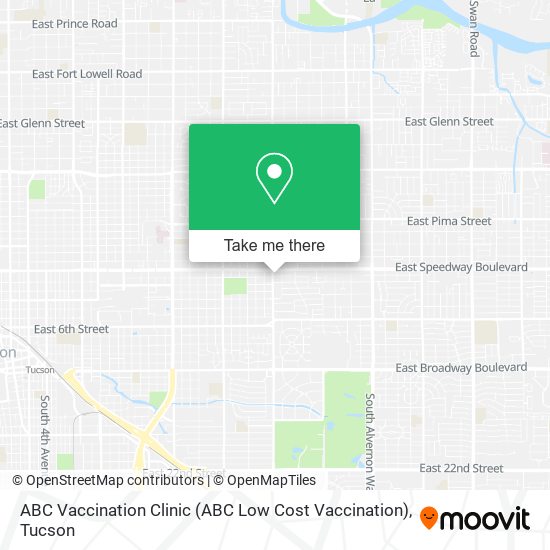 Mapa de ABC Vaccination Clinic (ABC Low Cost Vaccination)