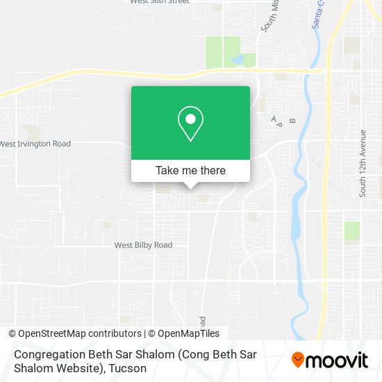 Congregation Beth Sar Shalom (Cong Beth Sar Shalom Website) map