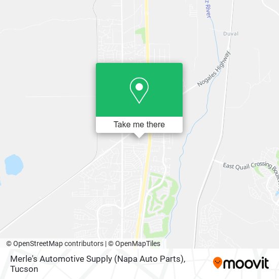 Mapa de Merle's Automotive Supply (Napa Auto Parts)