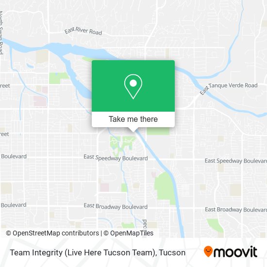 Team Integrity (Live Here Tucson Team) map