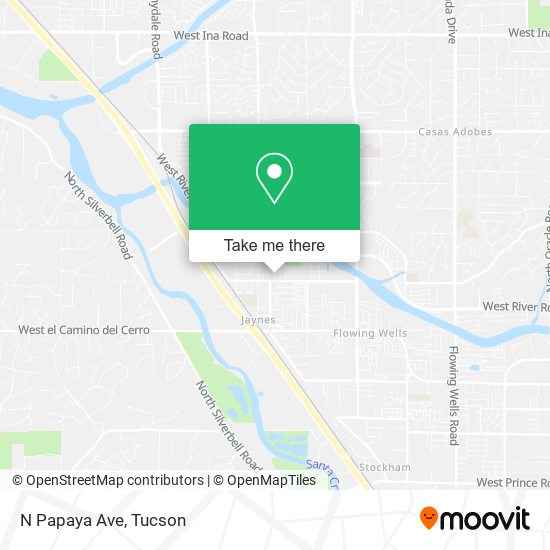 Mapa de N Papaya Ave