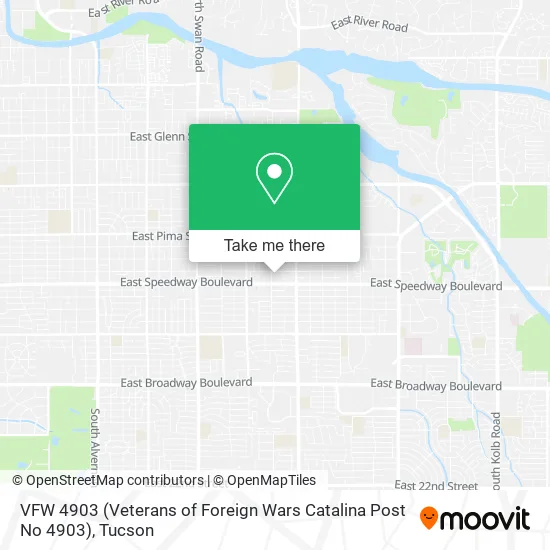 VFW 4903 (Veterans of Foreign Wars Catalina Post No 4903) map